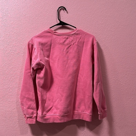 COMFORT COLORS Pink Sweatshirt Size Youth Large - Picture 2 of 4